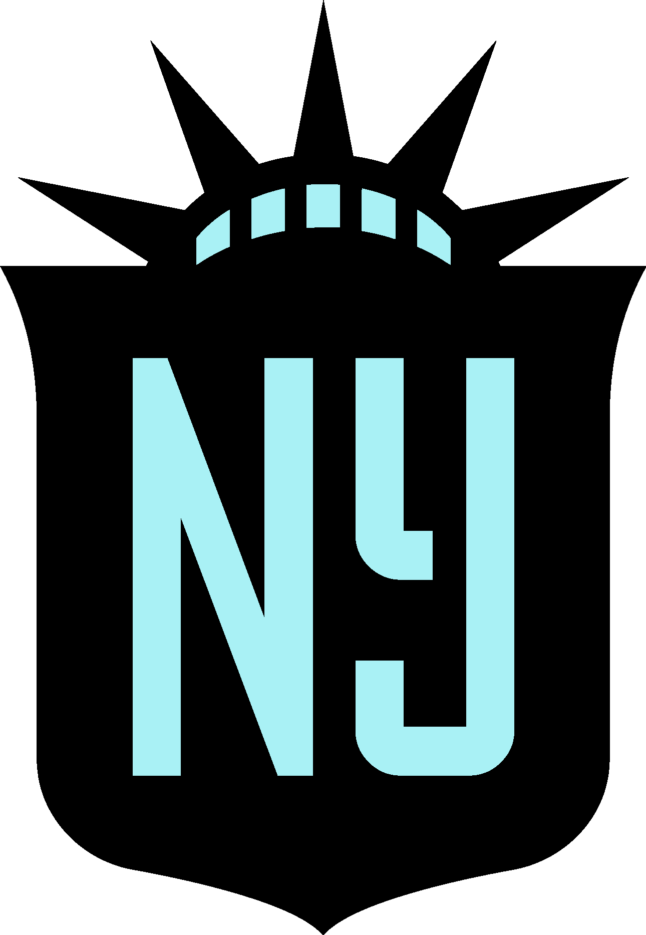 NJ NY Gotham FC Logo Vector Logo